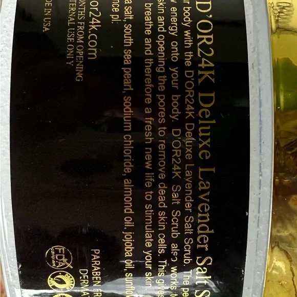 Prestige Deluxe Lavender Salt Scrub - Picture 3 of 3